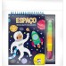 Espaço - Kit de colorir com adesivos 