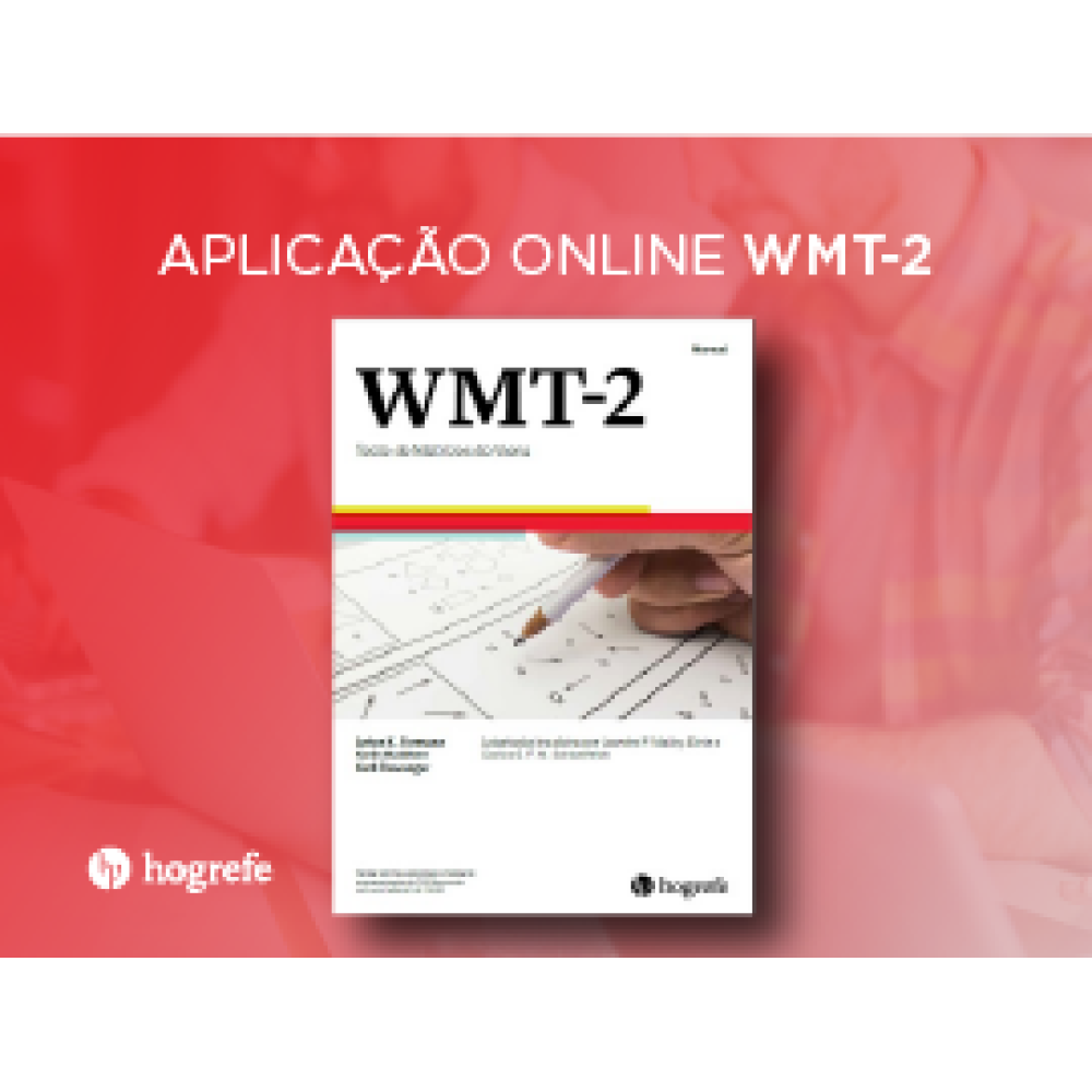 WMT-2 – Teste de Matrizes de Viena - Aplicação online (50 unidades)