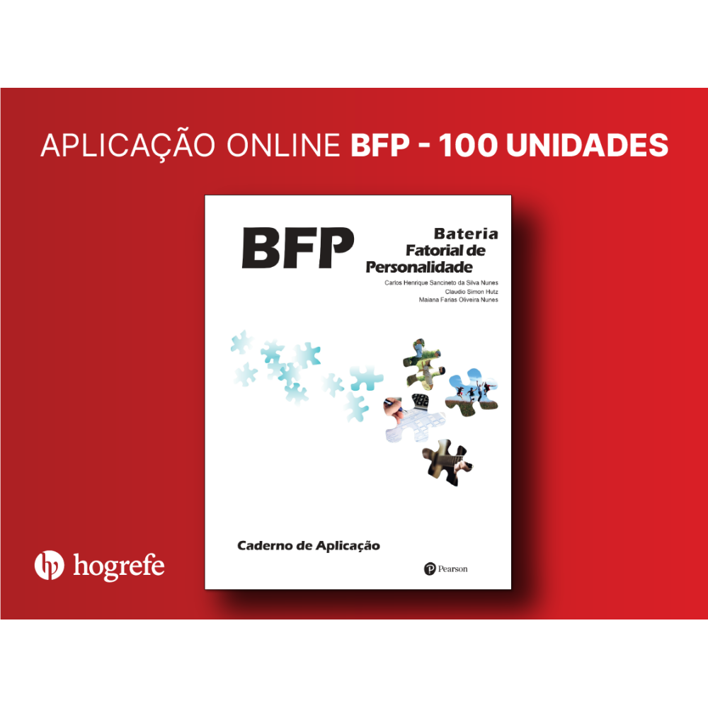 BFP - Bateria Fatorial de Personalidade - Aplicação Online (100 Unidades)