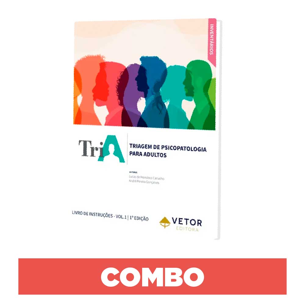 TRIA - Triagem de Psicopatologia para Adultos - Combo