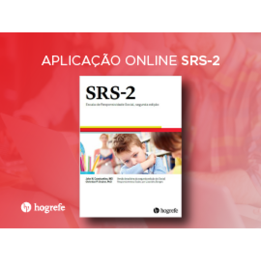 SRS-2 - Escala de Responsividade Social - Aplicação Online (50 Unidades)
