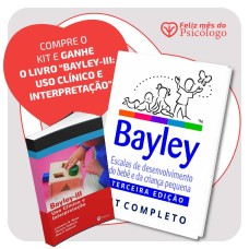 Bayley III - Escalas de desenvolvimento do bebê e da criança pequena (3a edição) - Kit completo