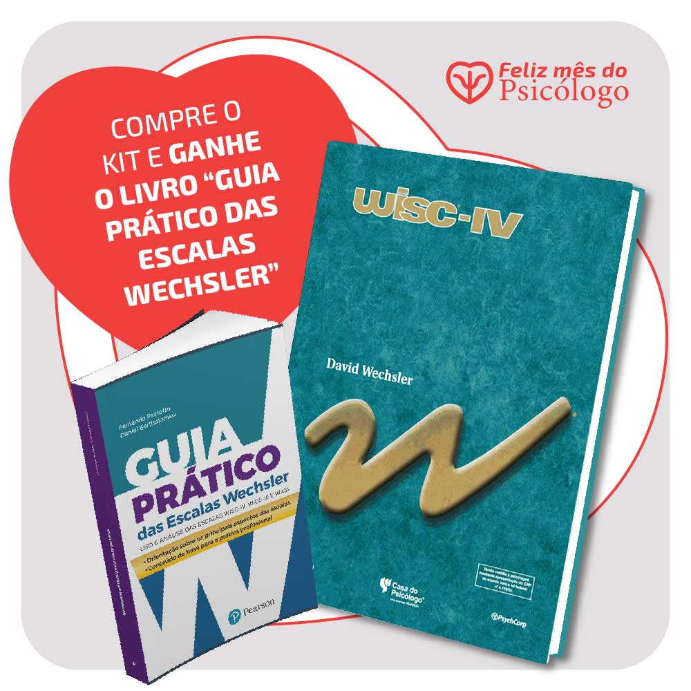 WISC IV - Escala Wechsler de Inteligência para Crianças  - Kit completo