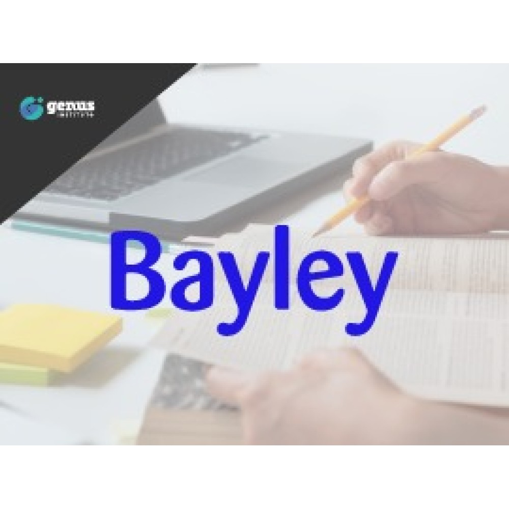 Bayley III - Curso 100% EAD 