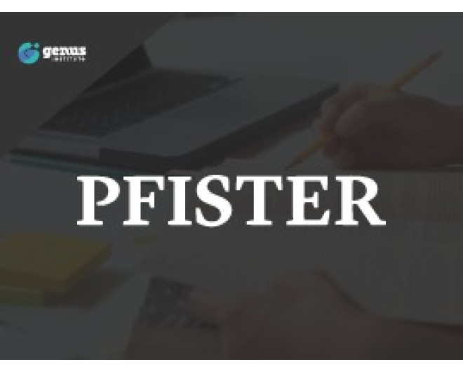 Pfister - Curso 100% EAD