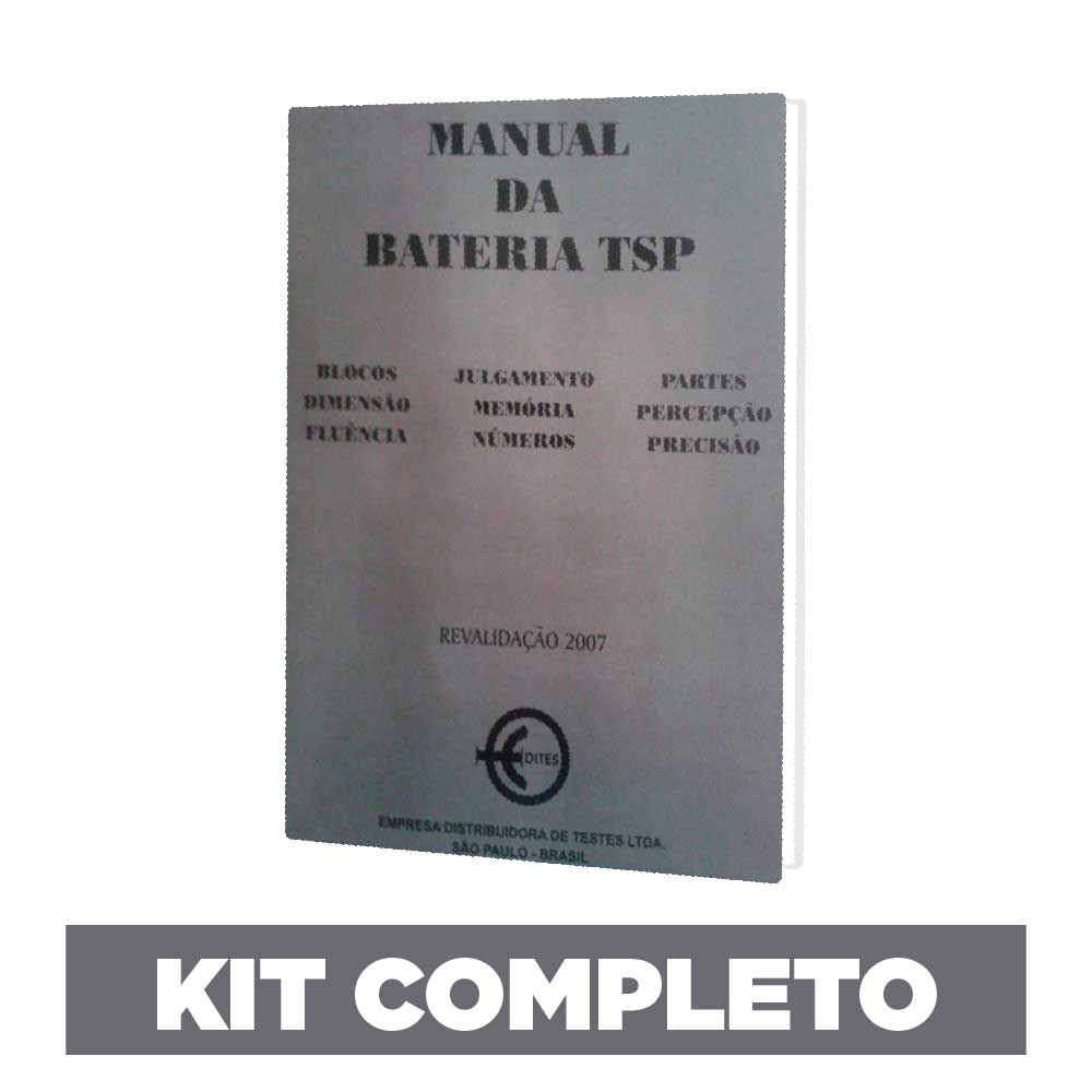Bateria TSP  - Kit Completo