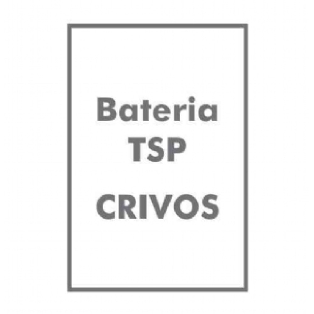 Bateria TSP - Crivos 