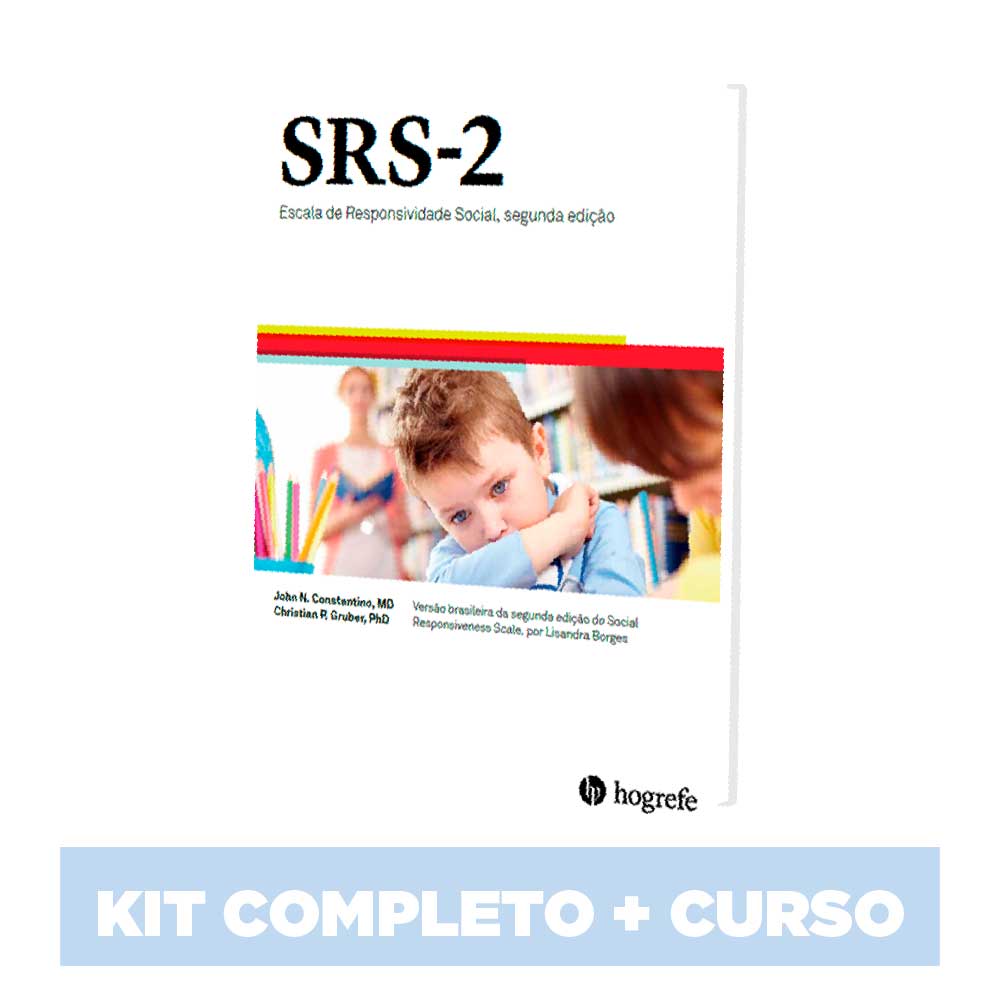 SRS-2 – Escala de Responsividade Social (2ª Edição) - Kit completo 