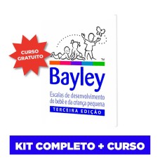 Bayley III - Escalas de desenvolvimento do bebê e da criança pequena (3a edição) - Kit completo