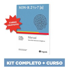 SON-R 2 1/2 - 7 [A] Teste Não Verbal para Avaliação da Inteligência Geral - Kit completo 