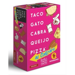 Taco Gato Cabra Queijo Pizza: ao Contrário