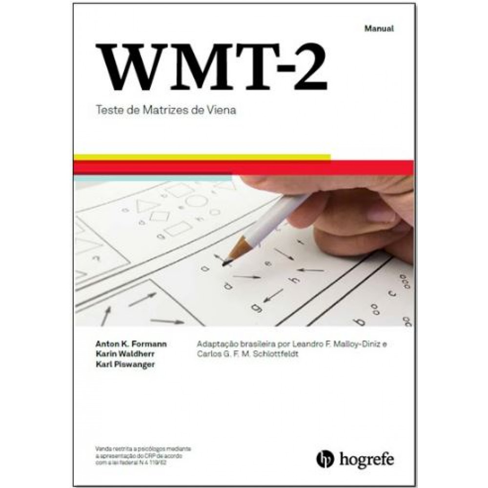 WMT-2 – Teste de matrizes de viena - Caderno de aplicação 