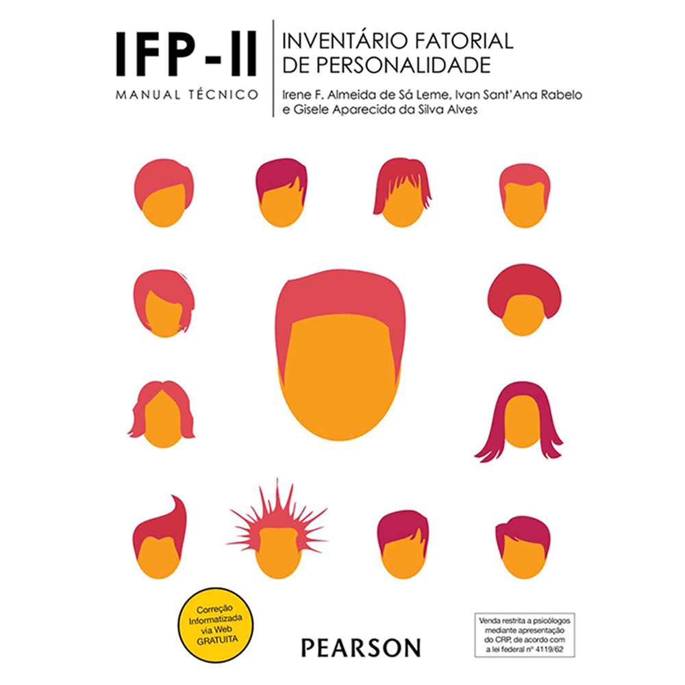 IFP II -Inventario Fatorial de Personalidade - Bloco de apuração masculino (25 folhas)