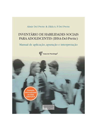 IHSA - Inventario de Habilidades Sociais para Adolescentes - Caderno de aplicação