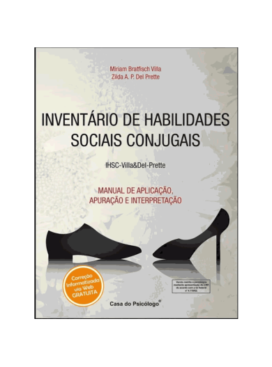 IHSC - Inventário de Habilidades Sociais Conjugais - Manual