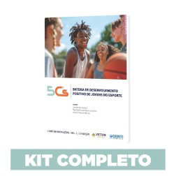 5C's - Bateria de Desenvolvimento Positivo de Jovens no Esporte - Kit Completo