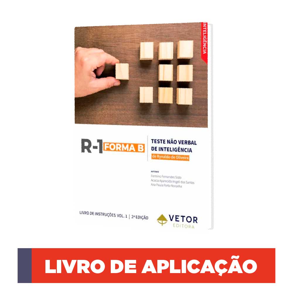 R1 Forma B - Teste Não Verbal de Inteligência - Bloco de aplicação 