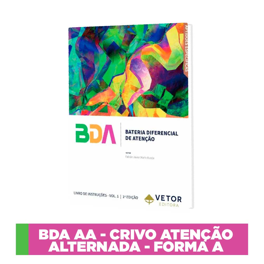 BDA - Bateria Diferencial de Atenção - Crivo Atenção Alternada - Forma A