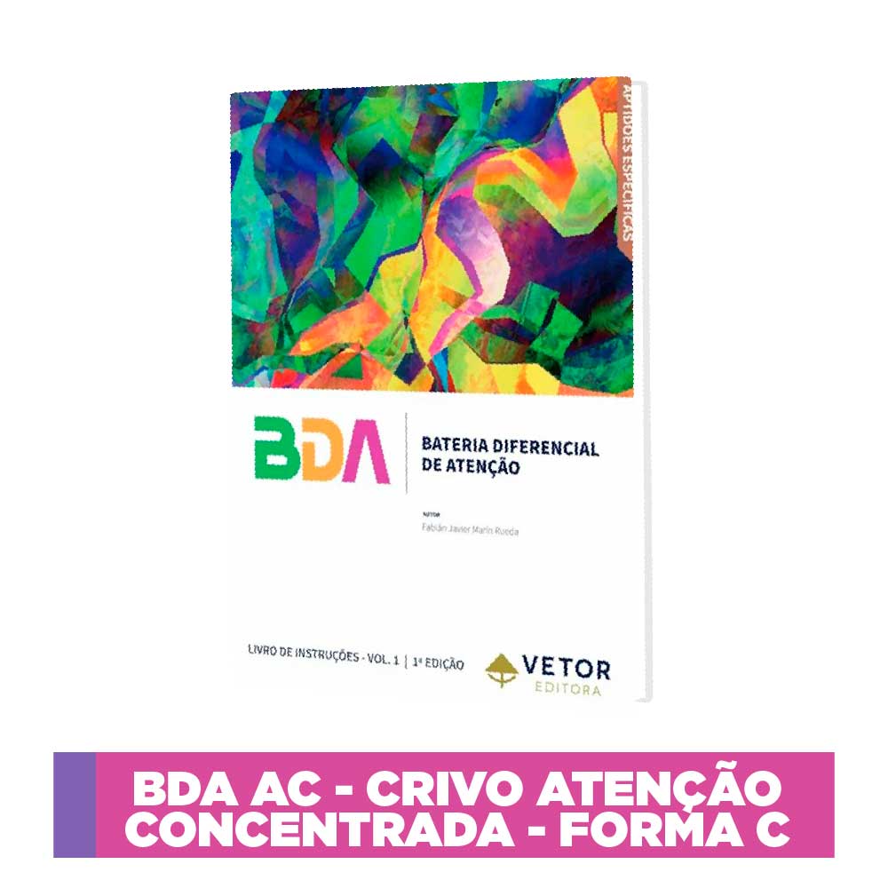 BDA - Bateria Diferencial de Atenção - Crivo Atenção Concentrada - Forma C