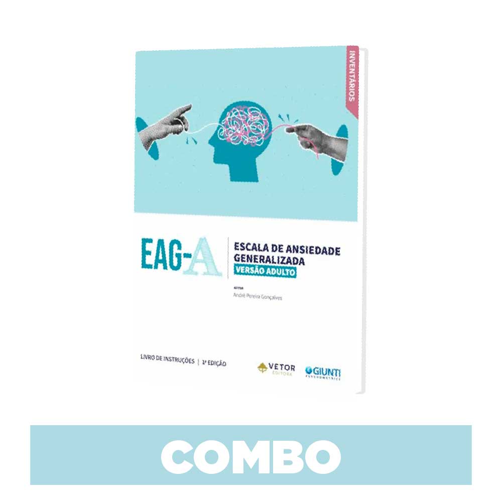 EAG-A – Escala de Ansiedade Generalizada (Versão Adulto) - Combo (Manual+Aplicação Online)