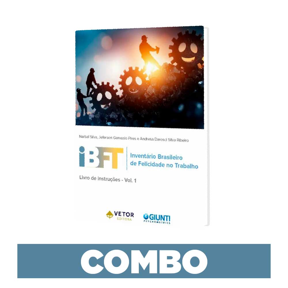IBFT - Inventário Brasileiro de Felicidade no Trabalho - Combo (Manual+Aplicação Online)