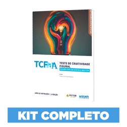 TCF-AA - Teste de Criatividade Figural - Versão Adolescentes e Adultos - Kit Completo