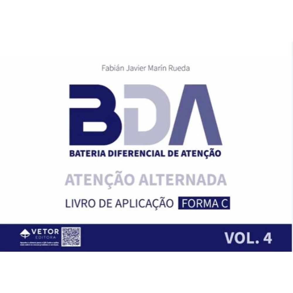 BDA - Bateria Diferencial de Atenção - Atenção Alternada - Forma C - VOL.4