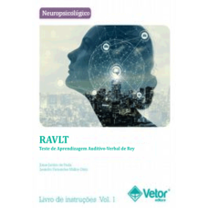 RAVLT - Teste de Aprendizagem Auditivo-Verbal de Rey - Kit Completo