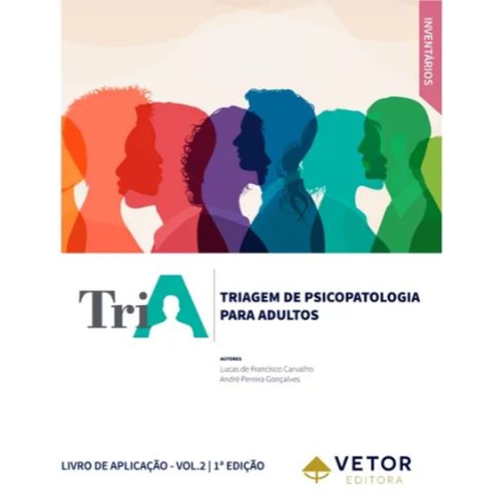 TRIA - Triagem de Psicopatologia para Adultos - Livro de Aplicação (25 folhas)