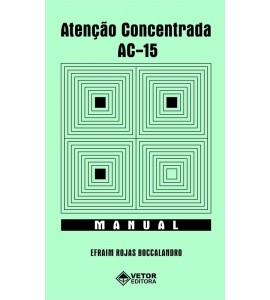 AC 15 - Teste de Atenção Concentrada - Kit