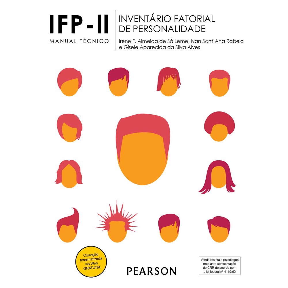 IFP II -Inventario Fatorial de Personalidade - Kit completo