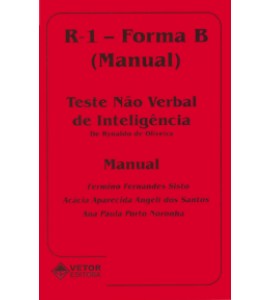 R1 Forma B - Teste Não Verbal de Inteligência - Kit