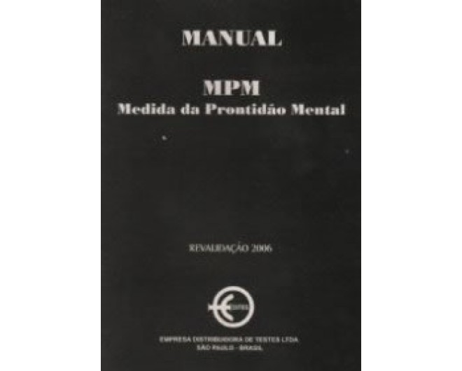 MPM - Medida da Prontidão Mental - Kit