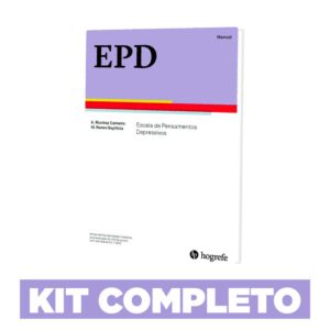 EPD – Escala de Pensamentos Depressivos - Kit Completo