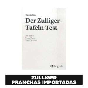 Zulliger - Conjunto de pranchas importadas (Z-TESTE, Z-SEP e Z-SC)