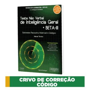 BETA III - Teste Não Verbal de Inteligência Geral - Crivo códigos