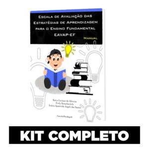 EAVAP-EF - Escala de Avaliação das Estratégias de Aprendizagem para o Ensino Fundamental - Kit completo