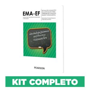 EMA-EF - Escala de Avaliação da Motivação para Aprender de Alunos do Ensino Fundamental - Kit completo