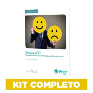 QVT V - Escala de Avaliação da Qualidade de Vida no Trabalho - Kit Completo