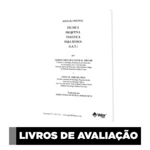 SAT - Técnica Projetiva Temática para Idosos - Bloco de avaliação