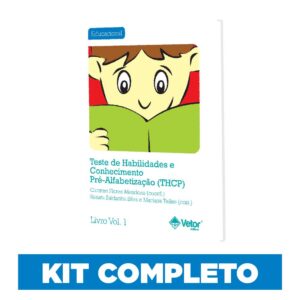 THCP - Teste de Habilidades e Conhecimento Pré-Alfabetização - Kit completo