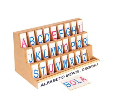 alfabeto movel degrau