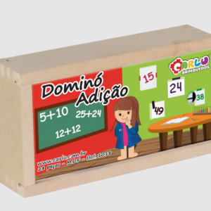 Dominó Adição - MDF