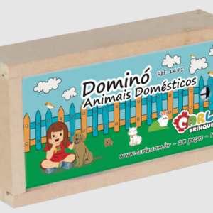 Dominó Animais Domésticos - MDF