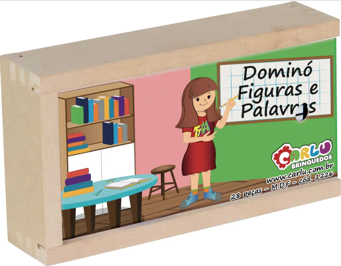 domino figuras e palavras