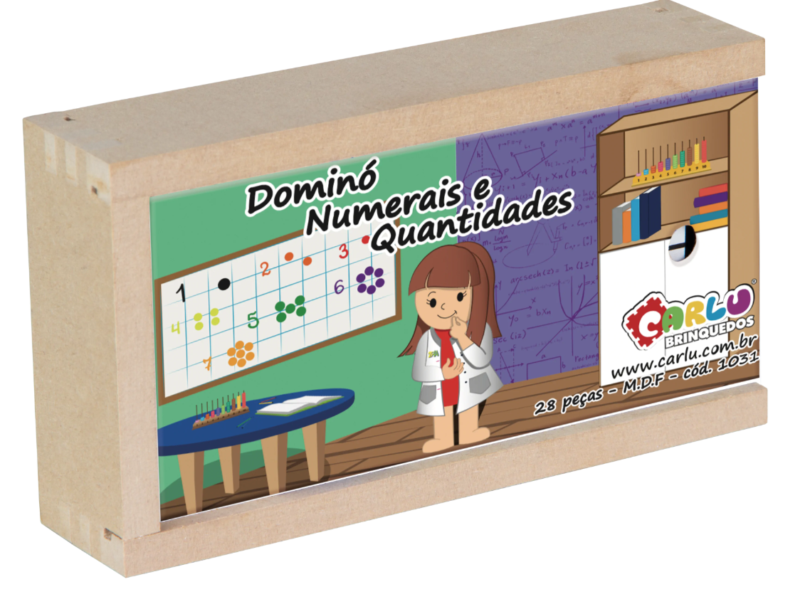 domino numerais quantidades