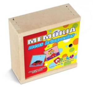 Memória Meus Brinquedos - MDF