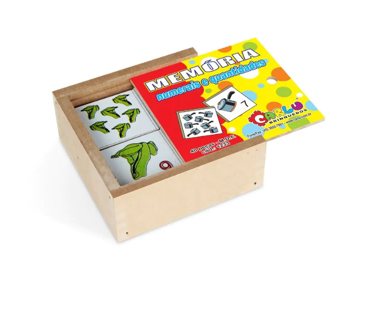 memoria numerais e quantidades