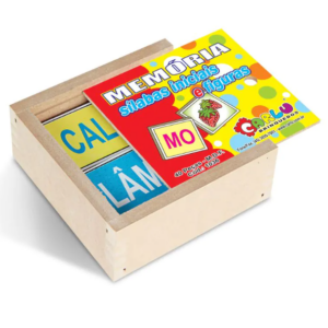 Memória Sílabas Iniciais e Figuras - MDF