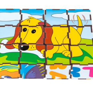 Quebra-Cabeça Cubos - Animais Vertebrados